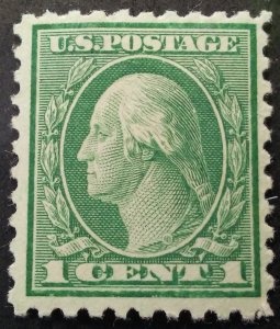 StampGeek Scott #462 MINT VERY  FINE, HINGE REMNANT,  PERF 10
