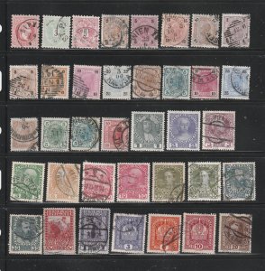 Austria Collection A, 106 Stamps - 3 Scans - All the stamps are in the scans.