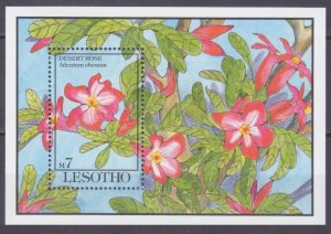 1993 Lesotho 1036/B100 Flowers 7,50 €