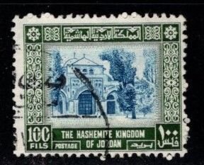 Jordan - #334 Al Aqsa Mosque (Wmk 305) - Used