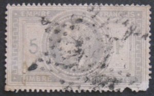 France #37 Used- SCV=$750.00 (Bottom Right Perfs)