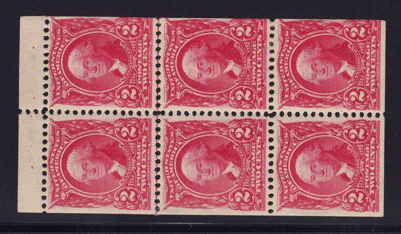 301c  booklet pane never hinged with nice color cv $  950 ! see pic !