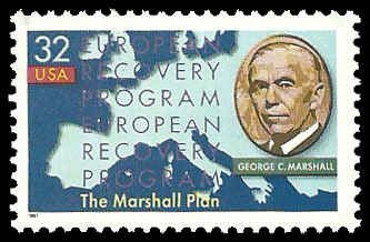 PCBstamps   US #3141 32c Marshall Plan, MNH, (10)