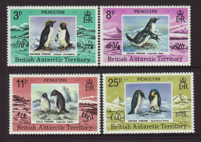 1979 Br Antarctic Terr Penguins Set Unmounted Mint SG89/92