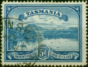 Tasmania 1900 5d Bright Blue SG235 Fine Used