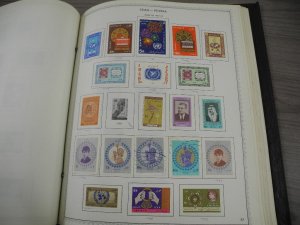 PERSIA, Fantastic Stamp Collection mounted/partially glued in a Minkus