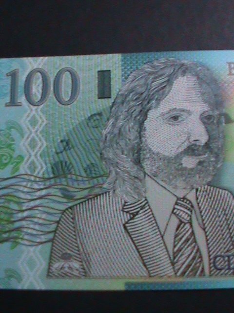 ​AFRICA- 2013-BANK OF KAMBERRA POLYMER-$100 NOTE-UNC- WITH HOLOGRAM FISH-VF