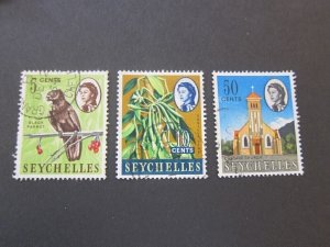 Seychelles 1962 Sc 198-99 FU