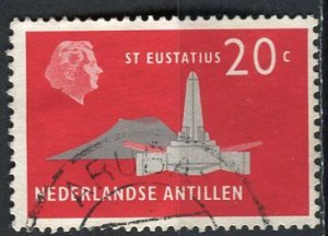 Netherlands Antilles 1958: Sc. # 248; Used Single Stamp