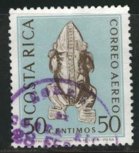 Costa Rica Scott C384 Used 1963 airmail 