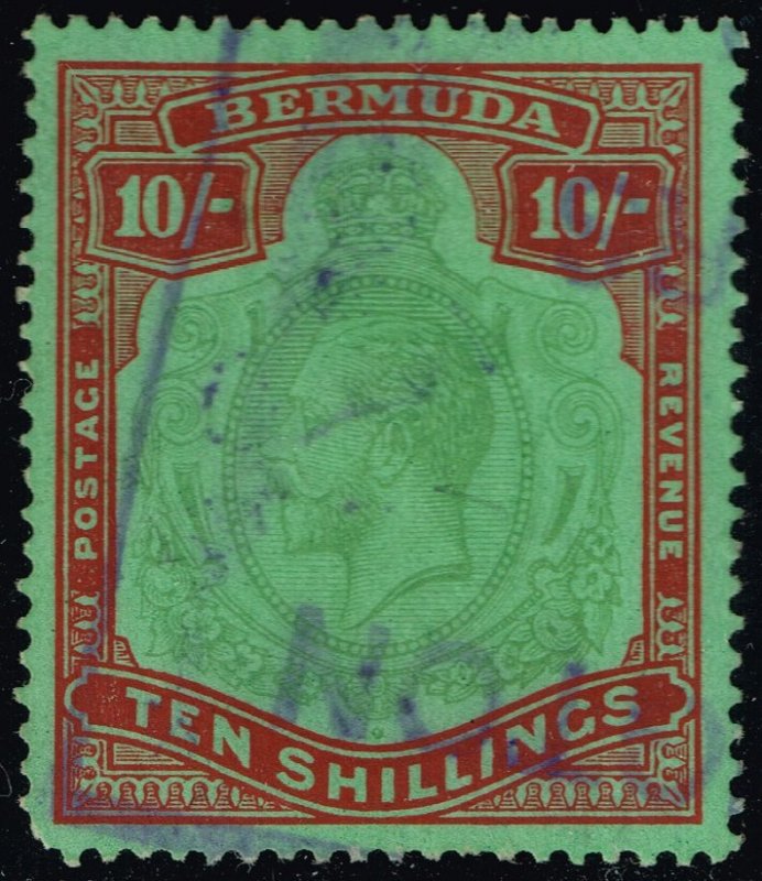 Bermuda #96a King George V; Used (1Stars)