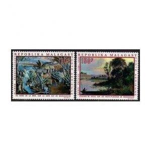 Malagasy C93-C94, MNH. Michel 606-607. Landscapes 1968. By H.Ratovo,A.Razafinjo.