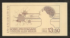 SWEDEN SC# 1525a  COMP BKLT/5   FVF/MOG 1984