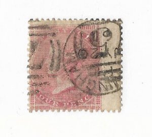 GB SC #34a 4p rose wing copy used VF