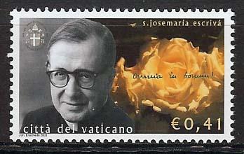 2003 - VATICAN - Sc #1252 - Josemaria Escriva - MNH VF ** 