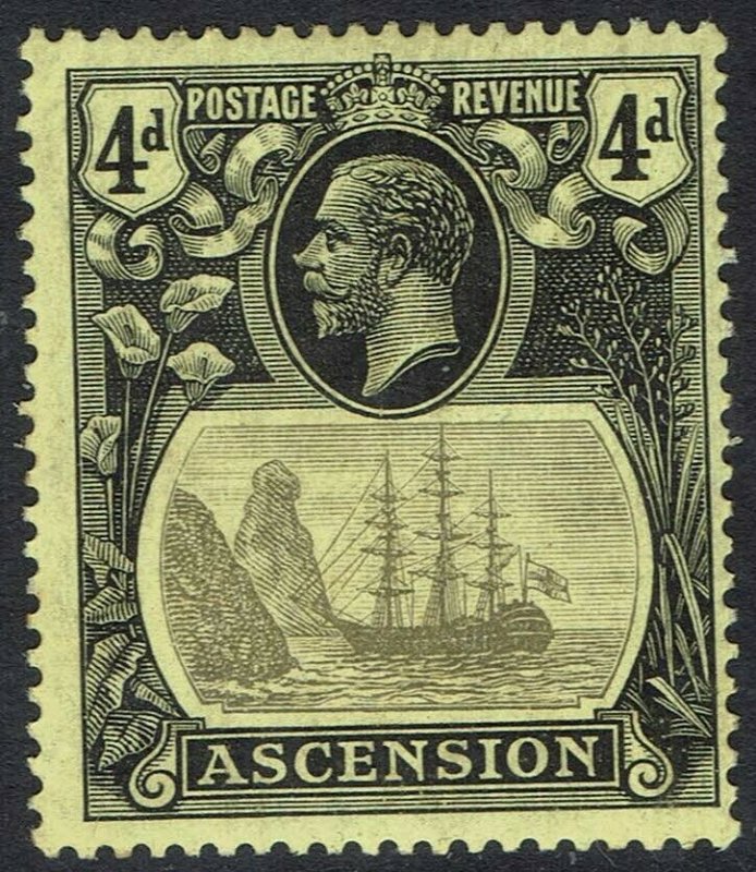 ASCENSION 1924 KGV SHIP 4D