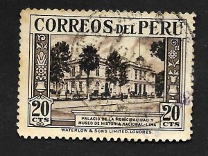 Peru  1937 - U - Scott #365