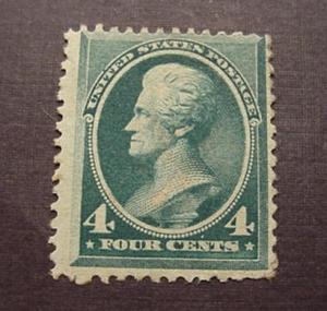 SCOTT #211   MINT    JACKSON   CR     CV  $325.00