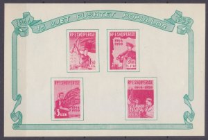 1959 Albania 582-589/B5b 15 years of liberation from the Nazis 10,00 €