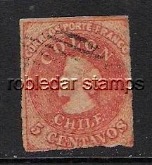 CHILE COLUMBUS 9 VFU WTMRK B Q588