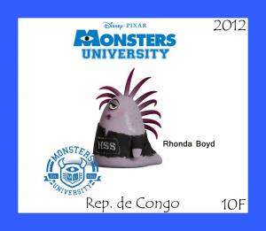 CONGO SHEET DISNEY MONSTERS