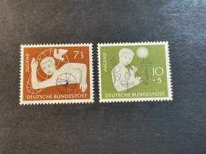 GERMANY # B348-B349--MINT NEVER/HINGED---COMPLETE SET---SEMI-POSTAL---1956