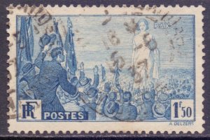 France Scott 321 - SG561, 1936 Peace Propaganda 1f50c used