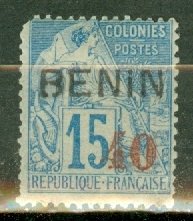 PD: Benin 17 mint CV $225
