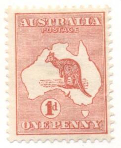 AUSTRALIA #2 Mint Hinged, Scott $17.50