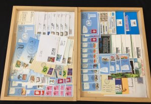 United Nations UN 1970s/80s MNH Used Packs Cards Covers (Apx 180 Items)9 PK101