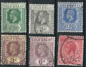 Gold Coast 69-74 SG 71-78  Used F/VF 1913-15 SCV $12.25