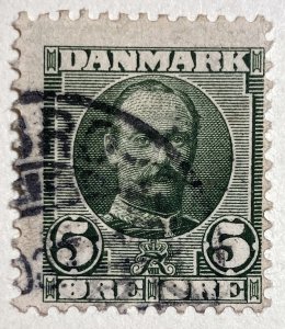 AlexStamps DENMARK #225 VF Used 