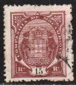 Mozambique Company Sc #15 Used