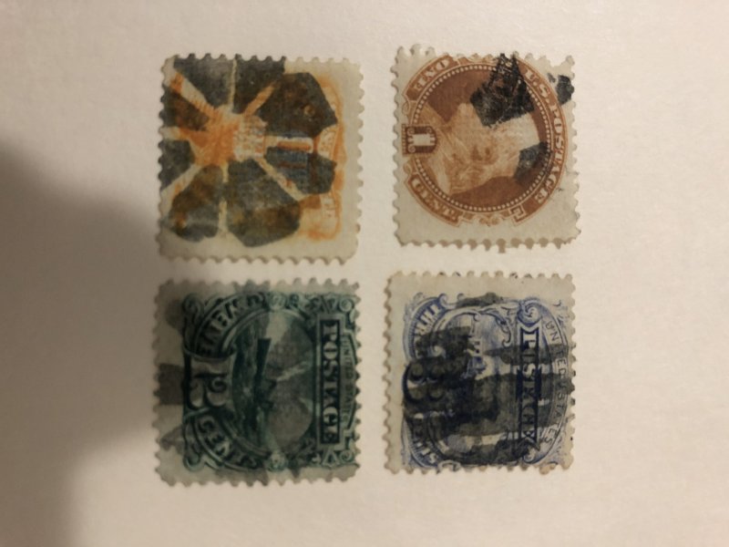 US 19th Century stamps