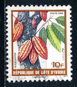 Ivory Coast #1067 Single Used