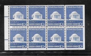 #1510C MNH Complete Booklet Pane