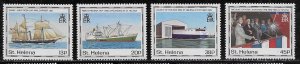 St Helena Scott #'s 535 - 538 MNH