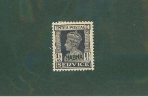 India Nabha State 045 MH BIN $0.70