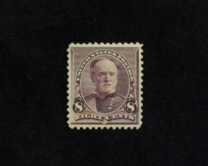 HS&C: Scott #225 Mint Vf/Xf NH US Stamp