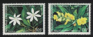 New Caledonia Flowers 2v 1990 MNH SG#903-904