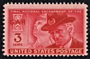 US 985 MNH VF 3 Cent Grand Army of the Republic