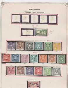 austria 1920  stamps ref 11186
