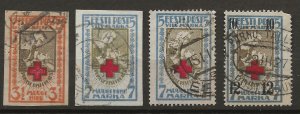 Estonia B5-6, 8, 14 Used VF 1921-22 SCV $31.50 (jr)