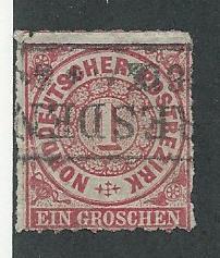 North German Confederation #4  (U) CV $1.60