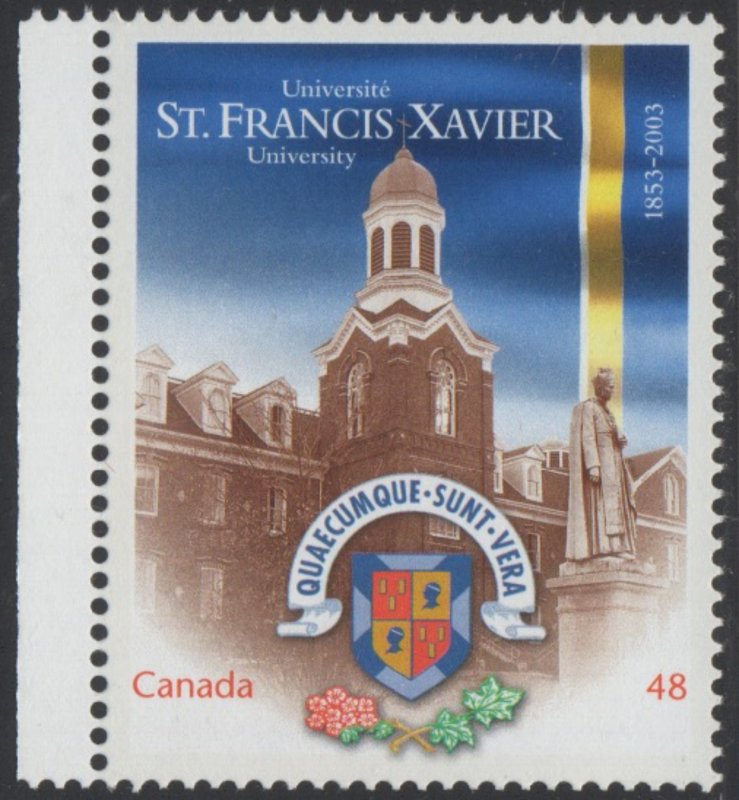 CANADA Sc. 1975 48c St. Francis Xavier University 2003 MNH