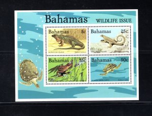 Bahamas 567a,  Souvenir Sheet, Mint (NH), XF,  Cat. $8.00 .....   0420468