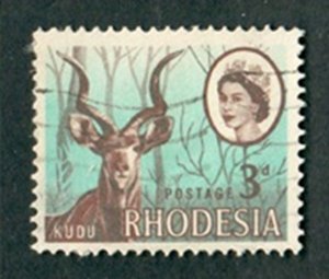 Rhodesia #225 used single