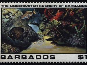 BARBADOS  #534-537  MINT NEVER HINGED COMPLETE SET