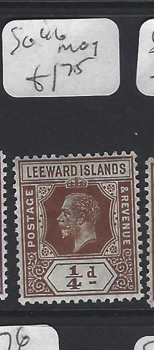 LEEWARD ISLANDS  (P2608BB)  KGV 1/4D  SG 46   MOG