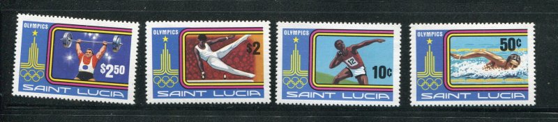 St Lucia #516-9 MNH  - Make Me A Reasonable Offer